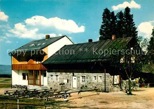 AK / Ansichtskarte Marktredwitz Berggasthof Marktredwitzer Haus Marktredwitz