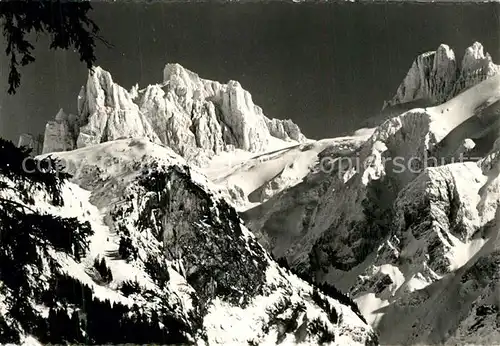 AK / Ansichtskarte Engelberg_OW Grosses und Kleines Spannort Urner Alpen Engelberg OW