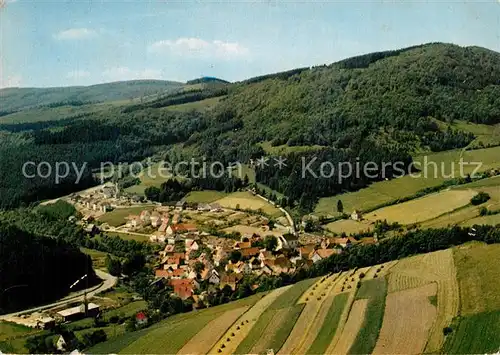 Bontkirchen Fliegeraufnahme Naturpark Diemelsee Bontkirchen