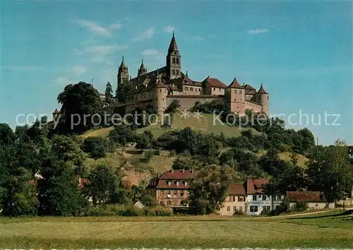 Schwaebisch_Hall Die Comburg Schwaebisch Hall