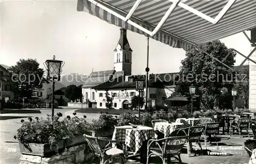 Igls_Tirol Sporthotel Terrasse Igls_Tirol