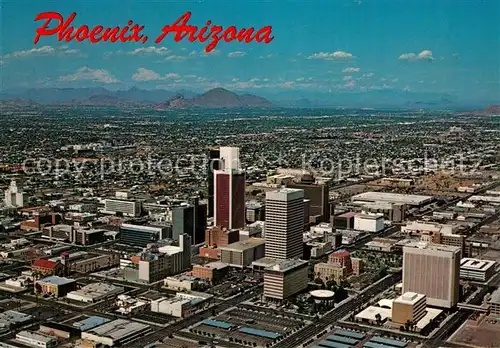 AK / Ansichtskarte Phoenix_Arizona Aerial view Phoenix Arizona