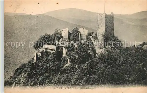 AK / Ansichtskarte Ribeauville_Haut_Rhin_Elsass Saint Ulrich Ribeauville_Haut