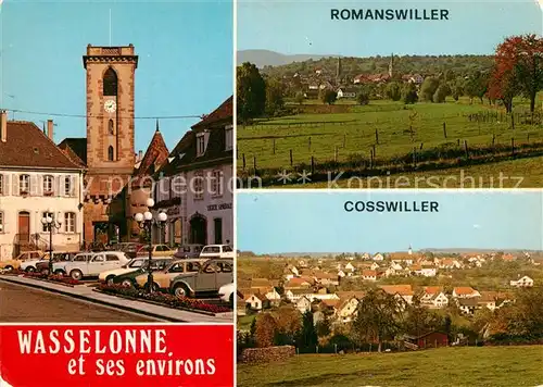 AK / Ansichtskarte Wasselonne_Bas_Rhin et ses environs Romanswiller Cosswiller Wasselonne_Bas_Rhin