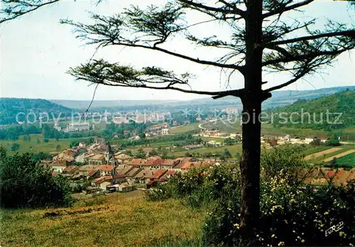 AK / Ansichtskarte Nancois sur Ornain Vue generale sur la Vallee de l Ornain Nancois sur Ornain