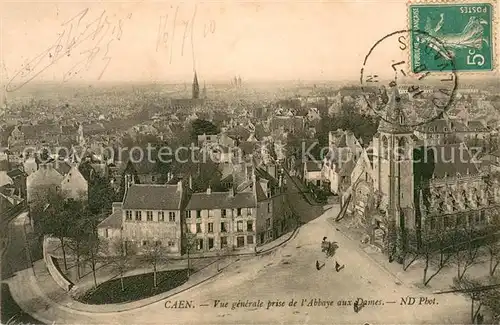 AK / Ansichtskarte Caen Vue generale prise de l Abbaye aux Dames Caen