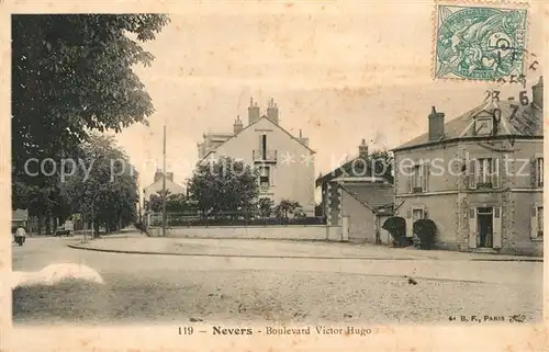 AK / Ansichtskarte Nevers_Nievre Boulevard Victor Hugo Nevers Nievre