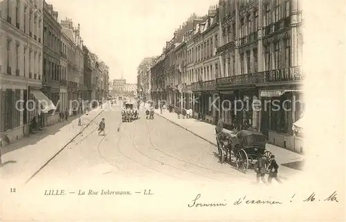 AK / Ansichtskarte Lille_Nord Rue Inkermann Lille_Nord