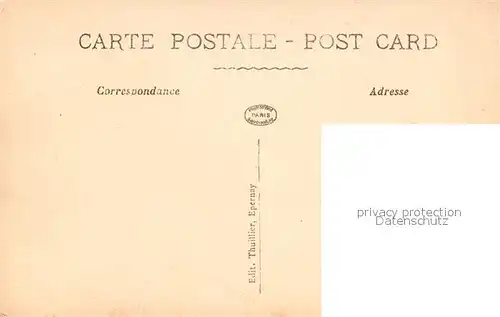 AK / Ansichtskarte Reims_Champagne_Ardenne Ruines apres la retraite des Allemands Rue de Vesle vers la Passerelle Ruine Truemmer 1. Weltkrieg Reims_Champagne_Ardenne