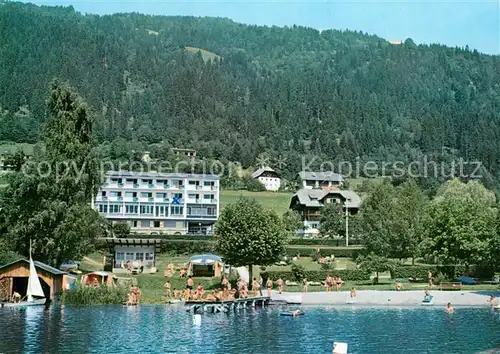 AK / Ansichtskarte Steindorf_Ossiacher_See Panorama Steindorf_Ossiacher_See