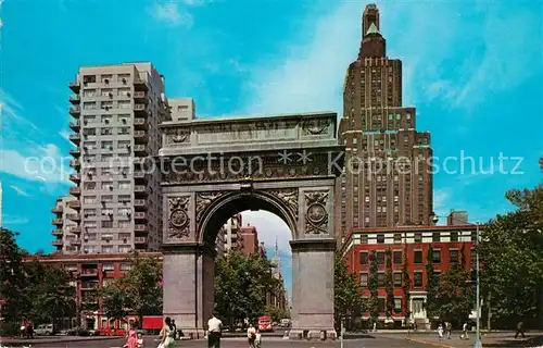 AK / Ansichtskarte New_York_City Washington Arch  New_York_City