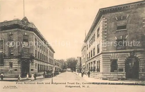 AK / Ansichtskarte Ridgewood_New_Jersey First National Bank and Ridgewood Trust Co 