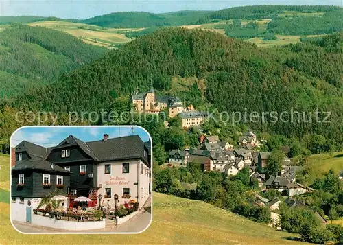 AK / Ansichtskarte Ludwigsstadt Gasthaus Pension Goldener L?we Ludwigsstadt