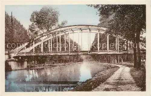 AK / Ansichtskarte Vaire sous Corbie Le Pont du Canal de la Somme Vaire sous Corbie