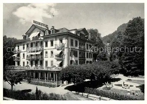 AK / Ansichtskarte Thun_BE Hotel Bellevue Thun_BE