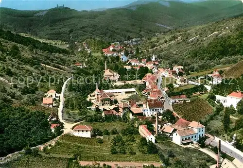 AK / Ansichtskarte Barr_Bas Rhin Vallee et Chateau Andlau vue aerienne Barr Bas Rhin