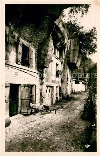 AK / Ansichtskarte Brantome Maisons Troglodytes Brantome