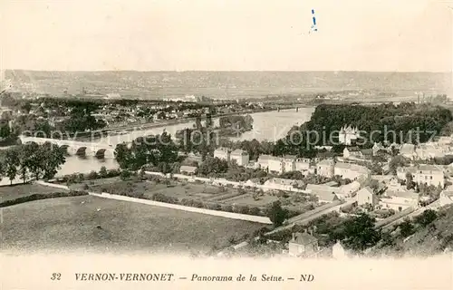 AK / Ansichtskarte Vernon_Eure Panorama de la Seine Vernon Eure