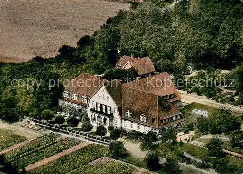 AK / Ansichtskarte Bad_Salzuflen Erholungsheim Bergfrieden Fliegeraufnahme Bad_Salzuflen