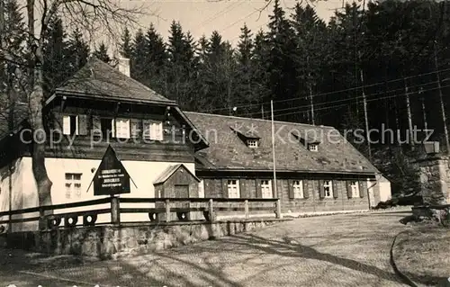 AK / Ansichtskarte Rehefeld Zaunhaus Sportschenke des Erholungsheimes Jagdschloss  Rehefeld Zaunhaus