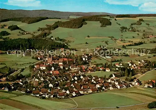 AK / Ansichtskarte St_Peter_Schwarzwald Fliegeraufnahme St_Peter_Schwarzwald