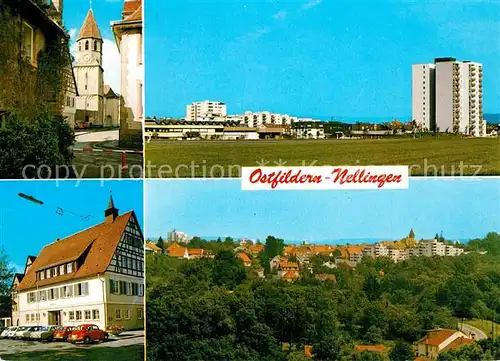 AK / Ansichtskarte Nellingen_Fildern Panorama 