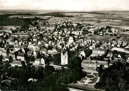 AK / Ansichtskarte Donaueschingen Fliegeraufnahme Donaueschingen