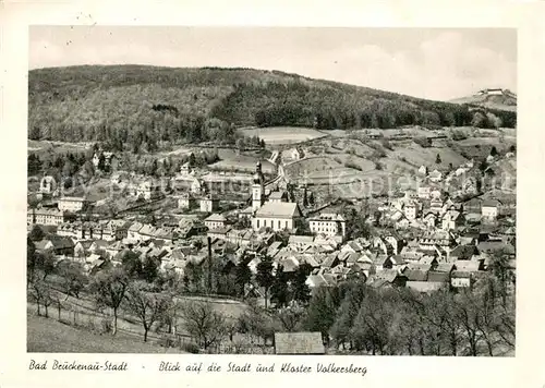 AK / Ansichtskarte Bad_Brueckenau Panorama Kloster Volkersberg Bad_Brueckenau