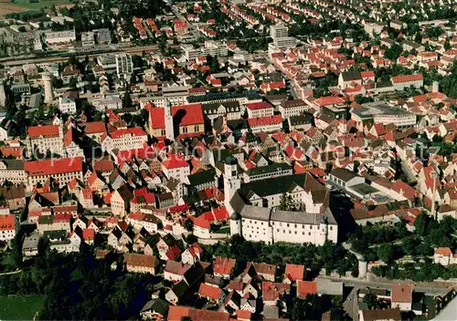 AK / Ansichtskarte Dillingen_Donau Fliegeraufnahme  Dillingen Donau