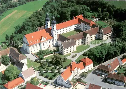 AK / Ansichtskarte Obermarchtal Fliegeraufnahme Klosteranlage  Obermarchtal