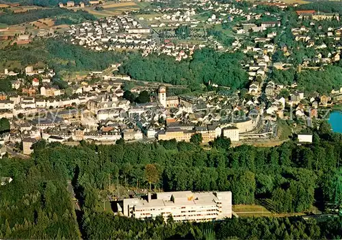 AK / Ansichtskarte Weilburg Fliegeraufnahme Kreiskrankenhaus Weilburg