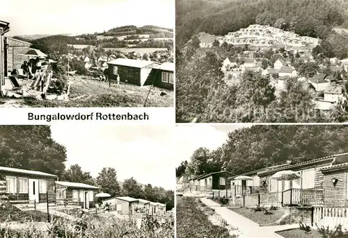 AK / Ansichtskarte Rottenbach_Thueringen Bungalowdorf Rottenbach Thueringen