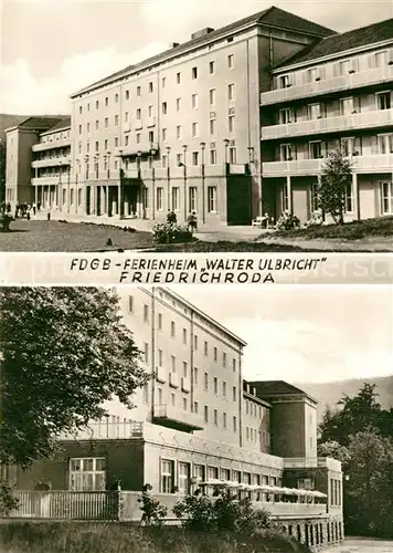 AK / Ansichtskarte Friedrichroda FDGB Ferienheim Walter Ulbricht Friedrichroda