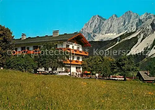 AK / Ansichtskarte Schladming_Obersteiermark Gasthof Pension Moser Schladming_Obersteiermark