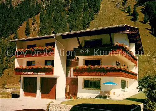 AK / Ansichtskarte Partenen_Vorarlberg Haus Valbella Partenen Vorarlberg