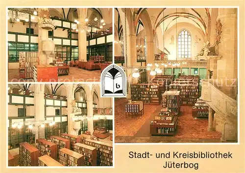 AK / Ansichtskarte Jueterbog Stadt und Kreisbibliothek Details Jueterbog