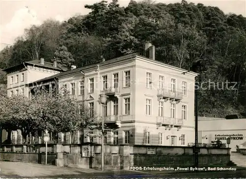 AK / Ansichtskarte Bad_Schandau FDGB Erholungsheim Pawel Bykow Bad_Schandau