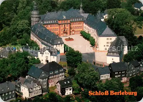 AK / Ansichtskarte Bad_Berleburg Schloss Berleburg Fliegeraufnahme Bad_Berleburg