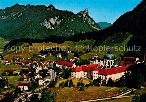 AK / Ansichtskarte Ettal Benediktinerkloster Fliegeraufnahme Ettal