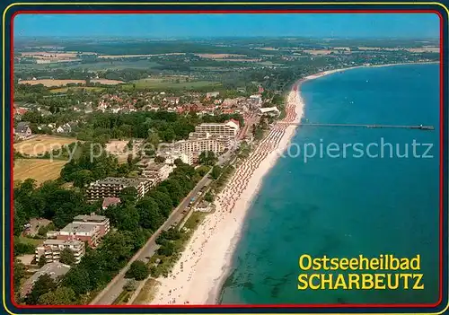 AK / Ansichtskarte Scharbeutz_Ostseebad Fliegeraufnahme Scharbeutz_Ostseebad