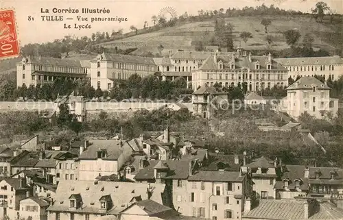 AK / Ansichtskarte Tulle_Correze Vue panoramique et le lycee Tulle_Correze