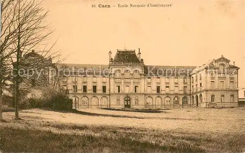 AK / Ansichtskarte Caen Ecole Normale d Instituteurs Caen