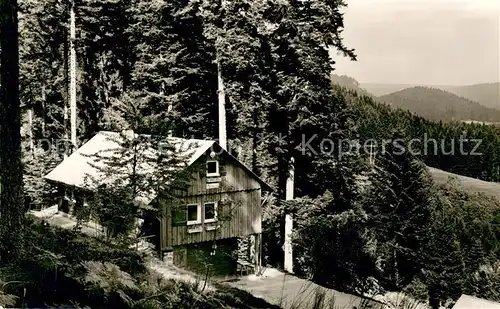 AK / Ansichtskarte Wittichen Naturfreundehaus Waldhaeusle Wittichen