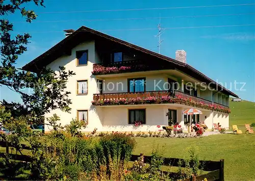 AK / Ansichtskarte Scheidegg_Allgaeu Gaestehaus Bergblick Scheidegg Allgaeu