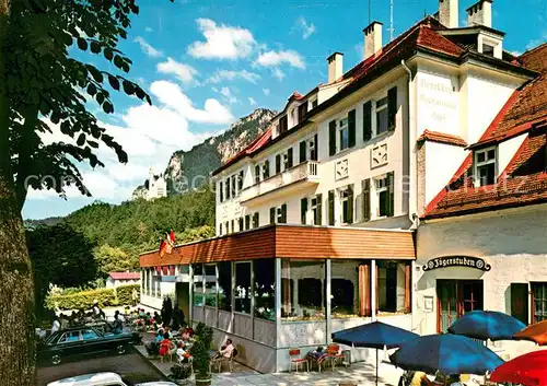 AK / Ansichtskarte Hohenschwangau Schlosshotel Lisl Jaegerhaus Hohenschwangau