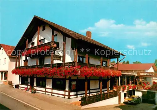 AK / Ansichtskarte Erlenbach_Fuerth Restaurant Cafe Schorsch Erlenbach_Fuerth