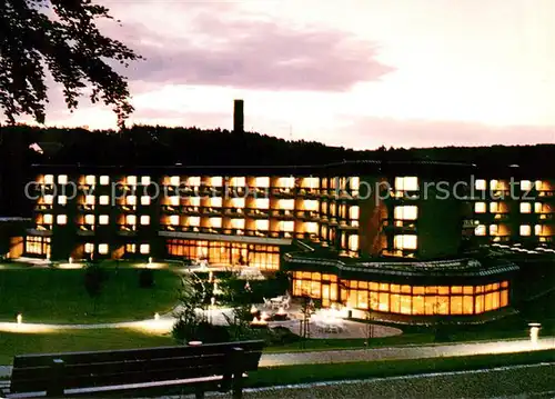 AK / Ansichtskarte Bad_Salzhausen Haus am Landgrafenteich Erholungsheim fuer Kriegsopfer Bad_Salzhausen