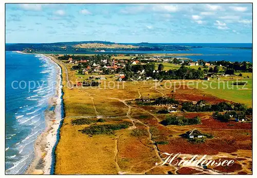 AK / Ansichtskarte Insel_Hiddensee Fliegeraufnahme Insel Hiddensee