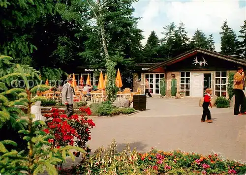 AK / Ansichtskarte Nindorf_Nordheide Blockhaus im Wildpark Nindorf Nordheide