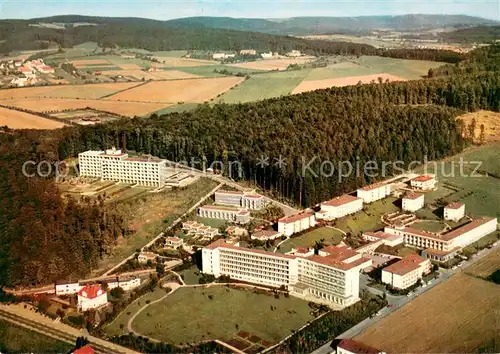 AK / Ansichtskarte Bad_Driburg Sanatorium Berlin BfA und Fachklinik Rosenberg LVA Fliegeraufnahme Bad_Driburg